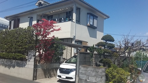 三郷市外壁塗装完成です
