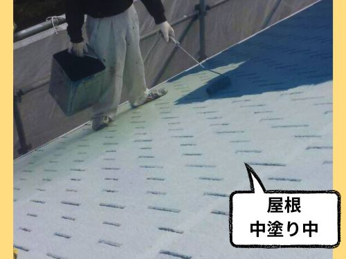 草加市の屋根塗装と新年のご挨拶 2025