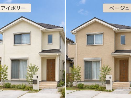 外壁塗装でアイボリーとベージュはどう違う？色の印象と選び方のポイント